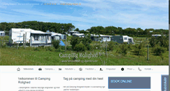 Desktop Screenshot of camping-rolighed.dk