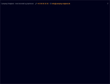 Tablet Screenshot of camping-rolighed.dk